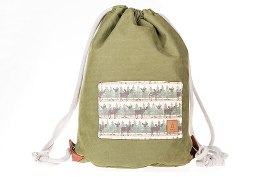 'BEARS AND MOOSE' dwustronny plecak SACK IT! SACK IT