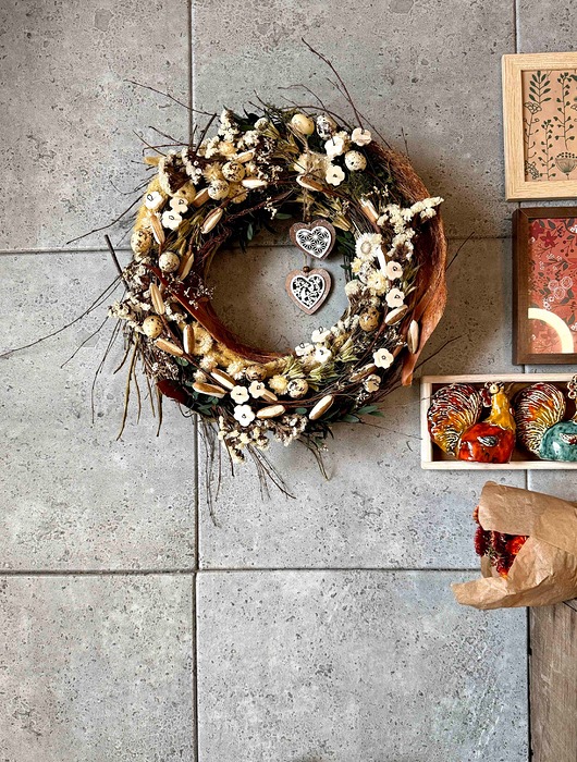 wianki wielkanocne Wianek Przebiśnieg