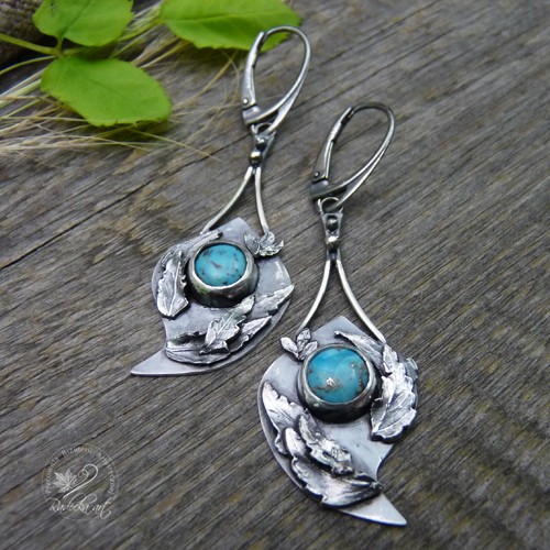 Turquoise Meadow Radecka art