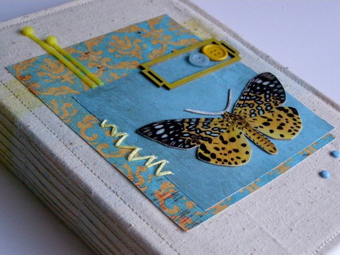 notes A5 - motyl 4 wolfann