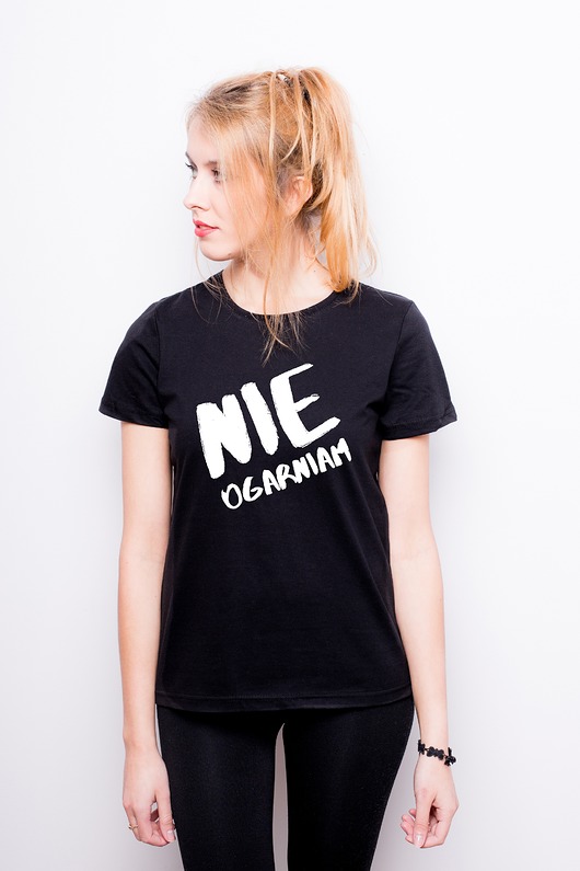 T-shirt damski - Nie ogarniam  AllbagAllprints