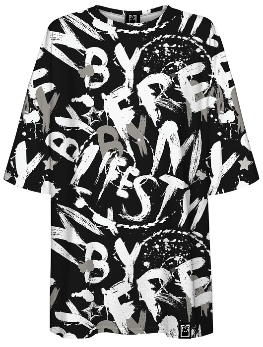 t-shirt damskie DR.CROW T-shirt Damski Oversize Life Style