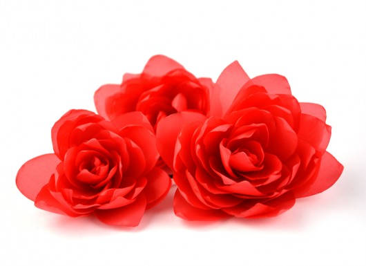malinowa czerwień - wsuwki do włosów SundayRose