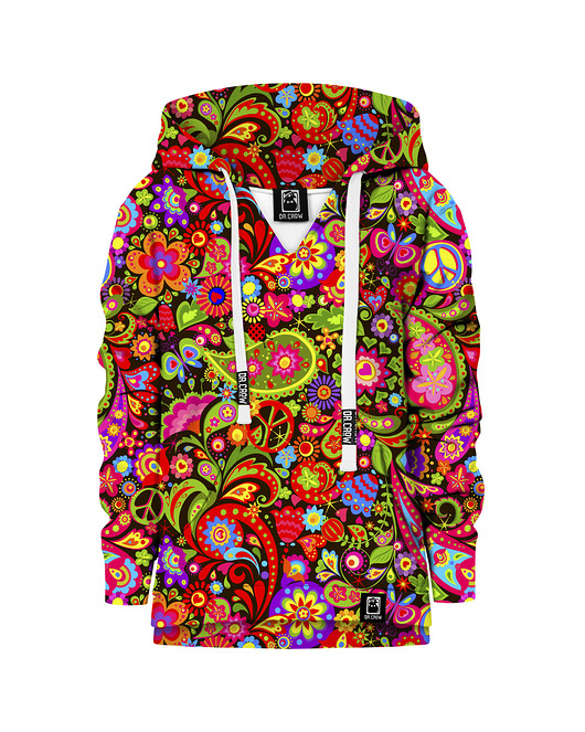bluzy dla dziewczynki Bluza Dziewczynka DR.CROW Hippie