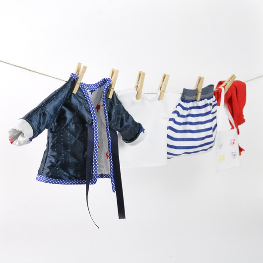 zabawki - inne ubranka dla lalek-  kurtka pikówka i spółka