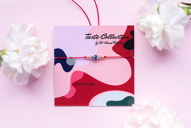 Bransoletka Taste z Sodalitem i Hematytem w hand works