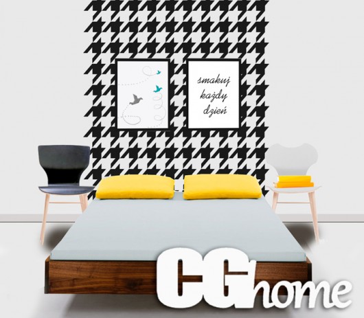 tapety i naklejki ścienne PEPITKA chanel na ścianę