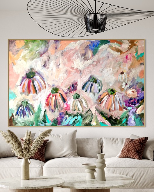 obrazy Obraz abstrakcyjny 90x140 cm