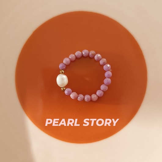 pierścionki elastyczne Pierścionek Pearl Story