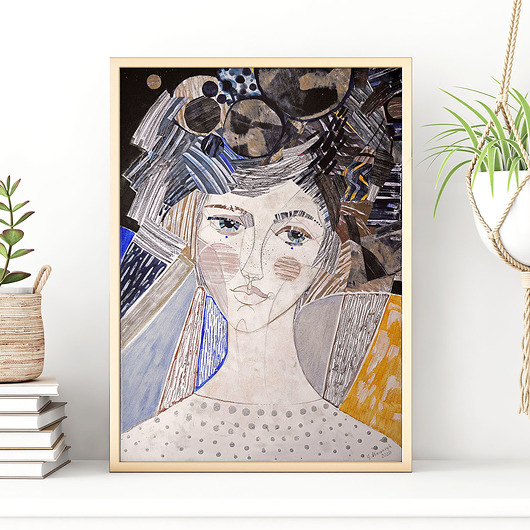 Plakat 50x40 - Kosmos Gabriela Krawczyk