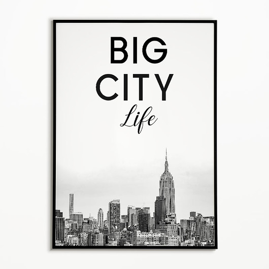 Plakat - Big City Life - New York Bajkowe Obrazki