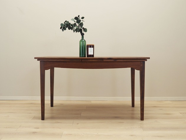stoły Stół orzechowy, duński design, lata 70, produkcja: Dania