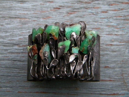 (zam) surowe chryzoprazy - BRANSOLETA MANKIET  Beata Trotter