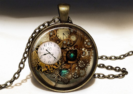 Duży medalion Steampunk EGGinEGG