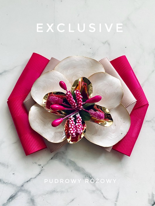 broszki Kolekcja  Exclusive  Brosza z  imponującym kwiatem