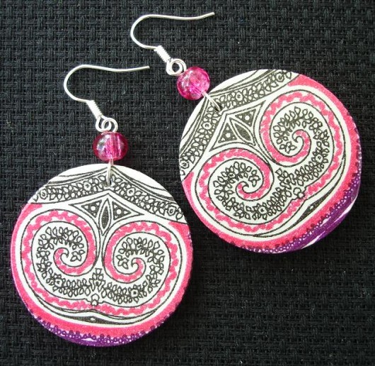 Ornament Iris Szarooka