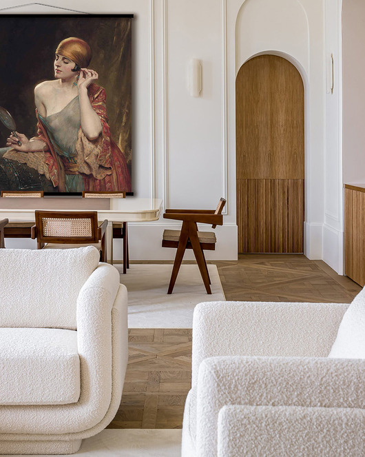 grafiki i ilustracje Duży obraz na płótnie - Zwierciadło studyjne - Albert Henry Collings