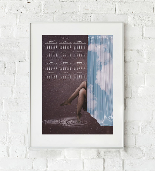 kalendarze i plannery Kalendarz 2026 - plakat Iluzja