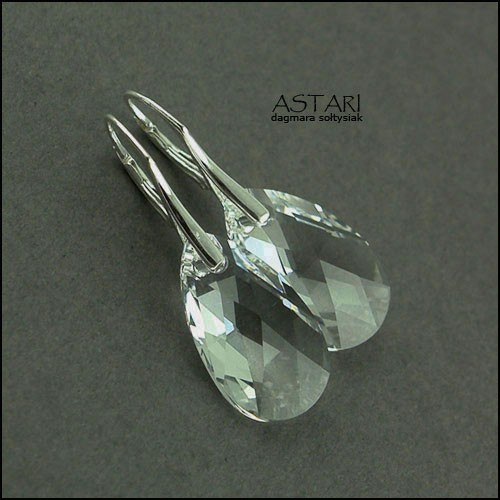 kryształ SWAROVSKI I SREBRO - CRYSTAL Astari