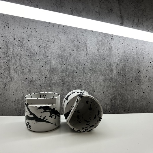 kubki Kubek #09 /white and black,250ml/ z serii Architecture
