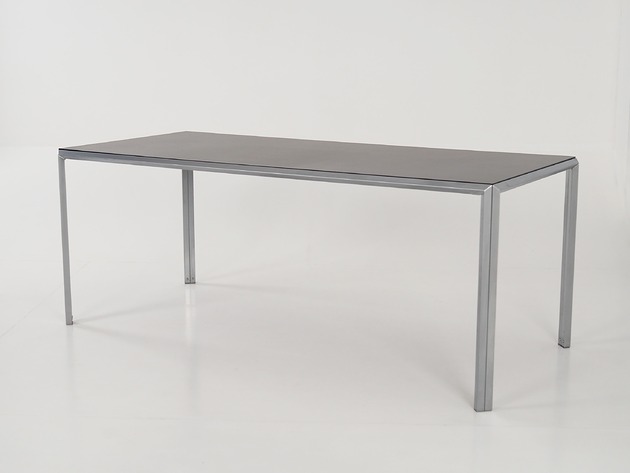 biurka Biurko aluminiowe, lata 80-te, skandynawski design, produkcja: Montana Furniture