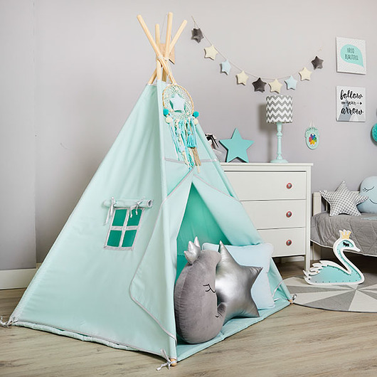 namioty i tipi dla dzieci Namiot Tipi - Silver Mint