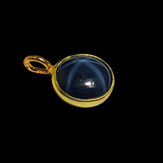 wisiory Szafir gwiaździsty w złocie