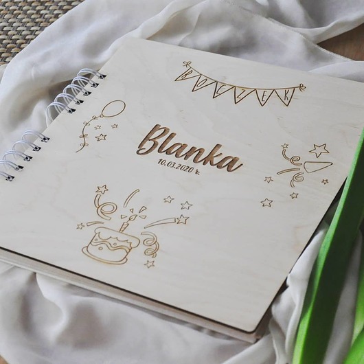 Album z personalizowaną okładką - roczek JJ Studio