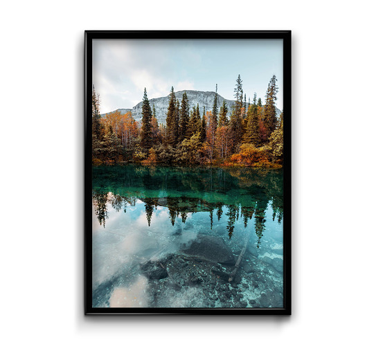 plakaty Plakat Górskie jezioro 