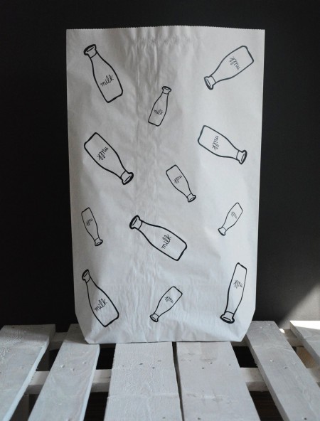 Worek papierowy Milk MIA home