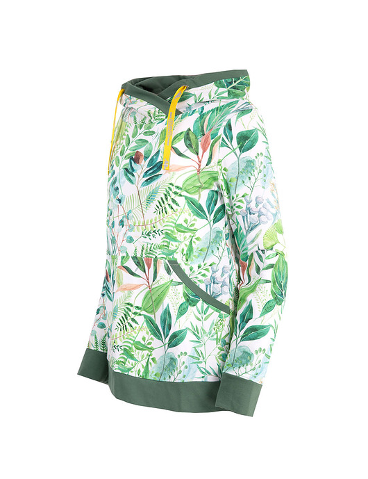 bluza z kapturem damska Bluza kangurka "Polne kwiaty" unisex