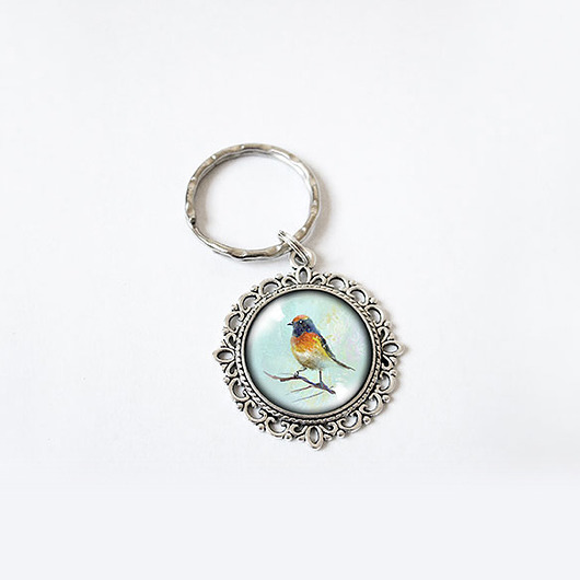 breloki Breloczek - Kolorowy ptak