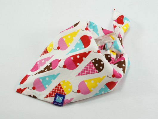 Chustka bandana na szyję, głowę LODY Little Sophie