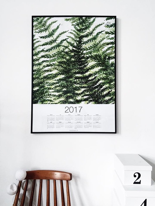 Kalendarz plakat/poster, wydruk cyfrowy Margo Hupert