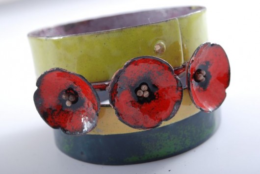 POPPY  & BITTER &#8211; emaliowane bransolety Dorota Oyrzanowska
