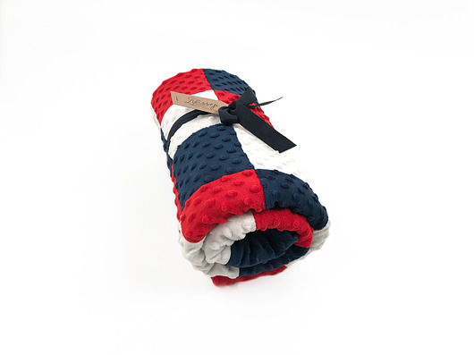 Kocyk MinkyLove z wypełnieniem Nessy Patchwork