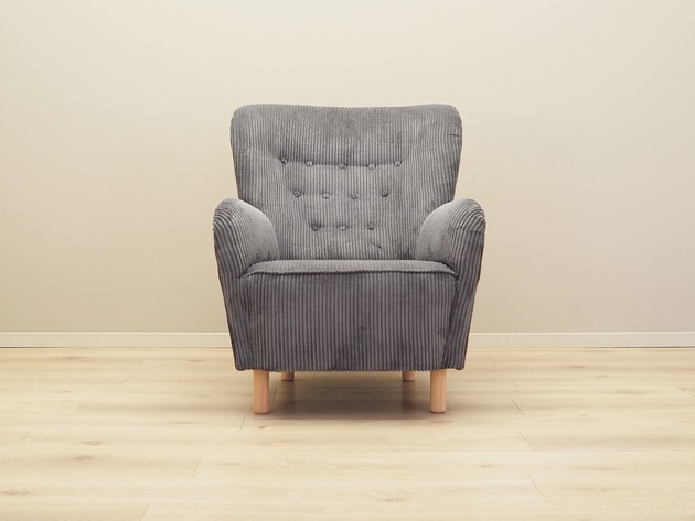 fotele Fotel szary, skandynawski design, produkcja: Dania