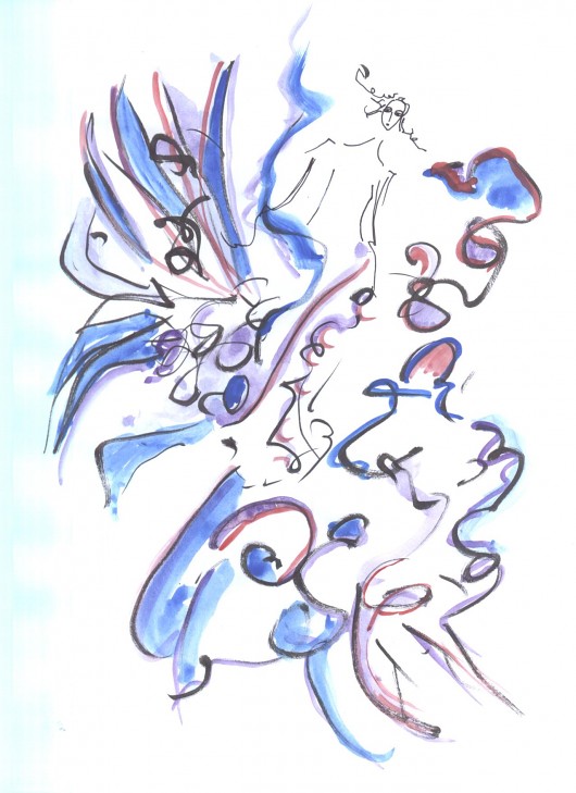 z cyklu haiku i sumi-e XXIV kos16