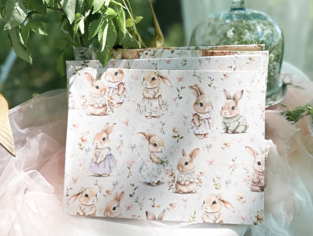 notatniki i albumy Album na zdjęcia wklejane ,, Królicza łąka"