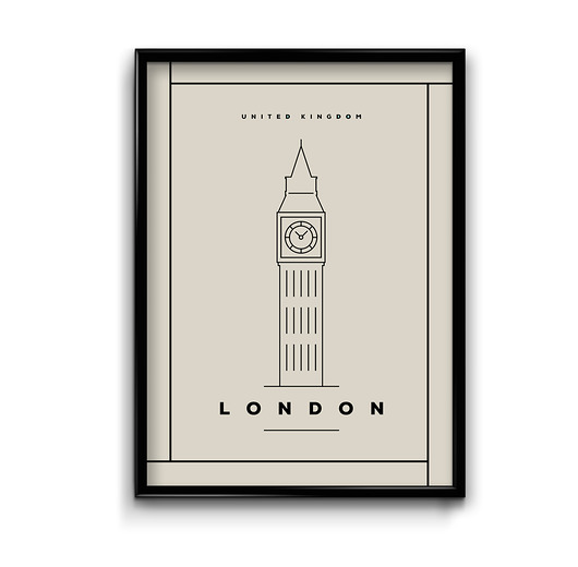 plakaty Plakat Londyn