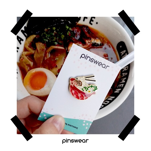 przypinki Pin Ramen