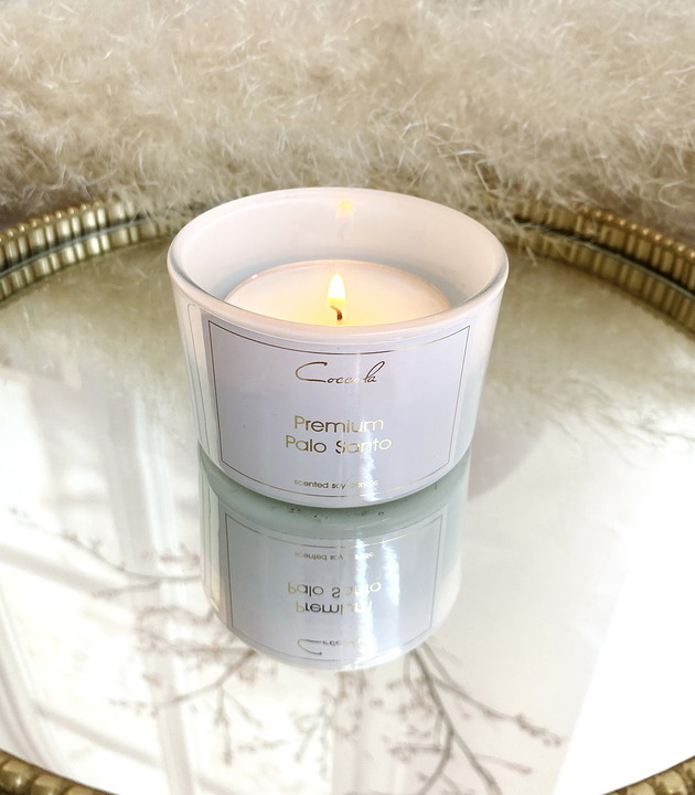 świeczniki i świece Premium Palo Santo świeca sojowa 3x t-ligth (dostępne inne zapachy)