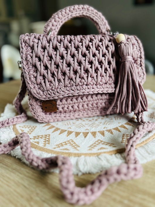 torby na ramię Torebka damska ręcznie robiona/crochet bag