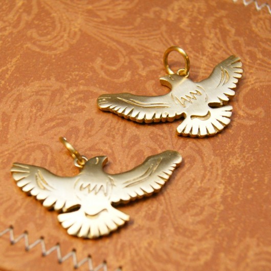 wisiory Turkawki - komplet- mosiądz