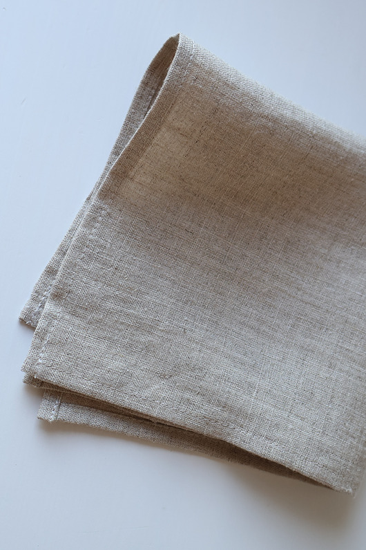 przewijaki i ręczniki dla dzieci Pieluszka konopna ulewajka dla niemowląt 30x30 cm Naturalny Beż