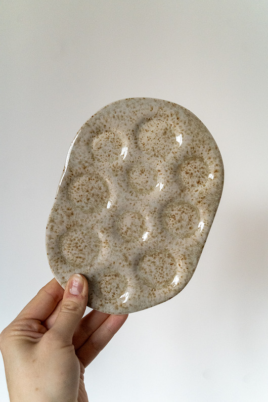 akcesoria różne Paleta malarska z porcelany