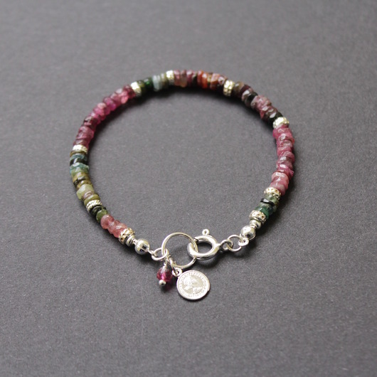 bransoletki z kamieni naturalnych Bransoletka turmaliny