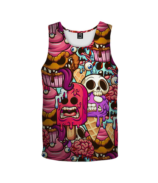 t-shirty dla chłopców Bokserka Top Boy DR.CROW Dessert Monsters