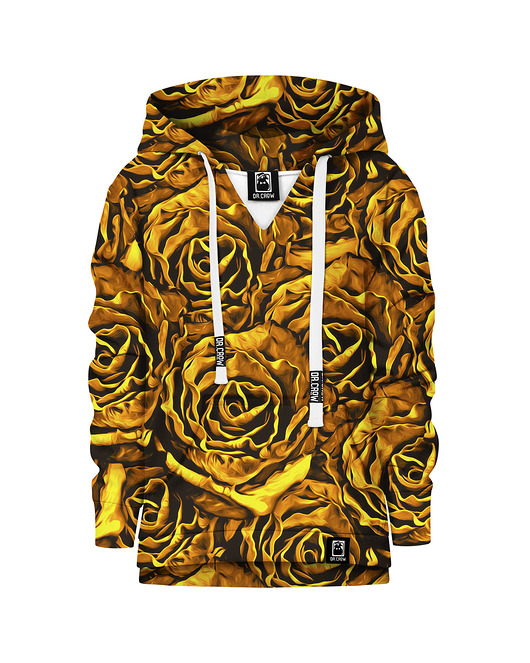 bluzy dla chłopców Bluza Chłopiec DR.CROW Gold Roses