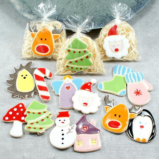 dekoracje świąteczne Magnes świąteczny